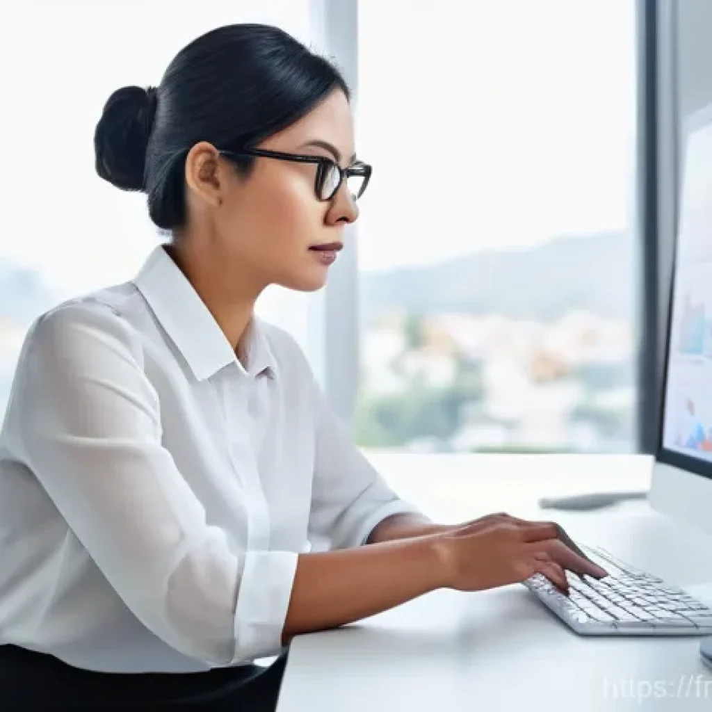 번역 프로젝트에서 발생할 수 있는 문제 해결법 - **Prompt:** A diverse, professional translator, wearing smart casual attire, sits at a modern desk w...